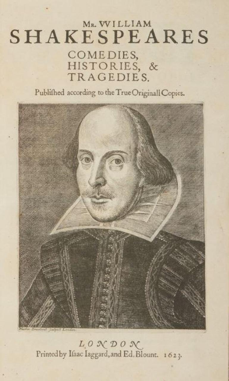 Shakespeare’in oyunlarının toplu olarak basıldığı kitap, yaklaşık 2.5 milyon dolara satıldı