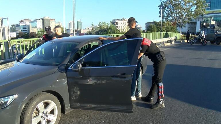 Araçlar tek tek arandı İstanbulda Yeditepe Huzur denetimi