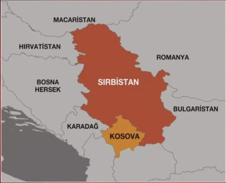 Kosova-Sırbistan sınırında siren sesleri