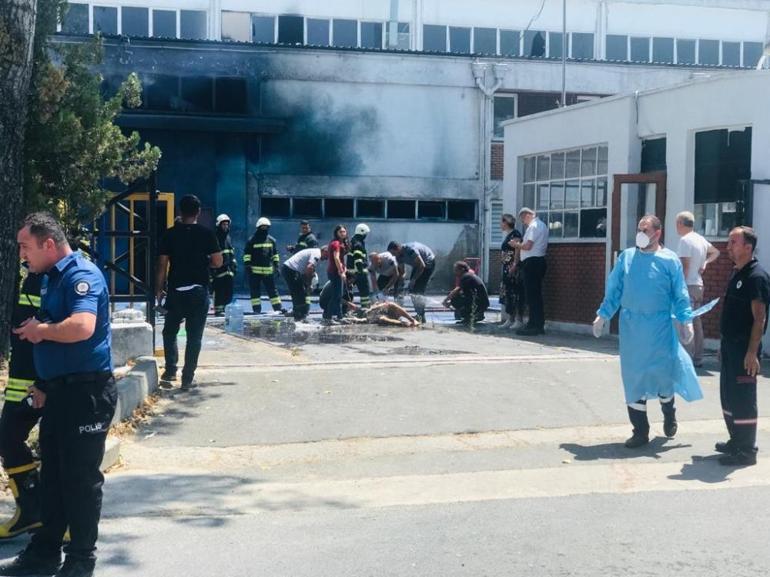 Tekirdağ’da fabrikada patlama: 3 kişi hastaneye kaldırıldı