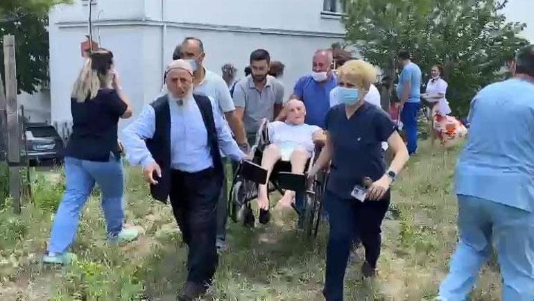 Son dakika: Zeytinburnu Balıklı Rum Hastanesinde yangın Hastalar tahliye edildi