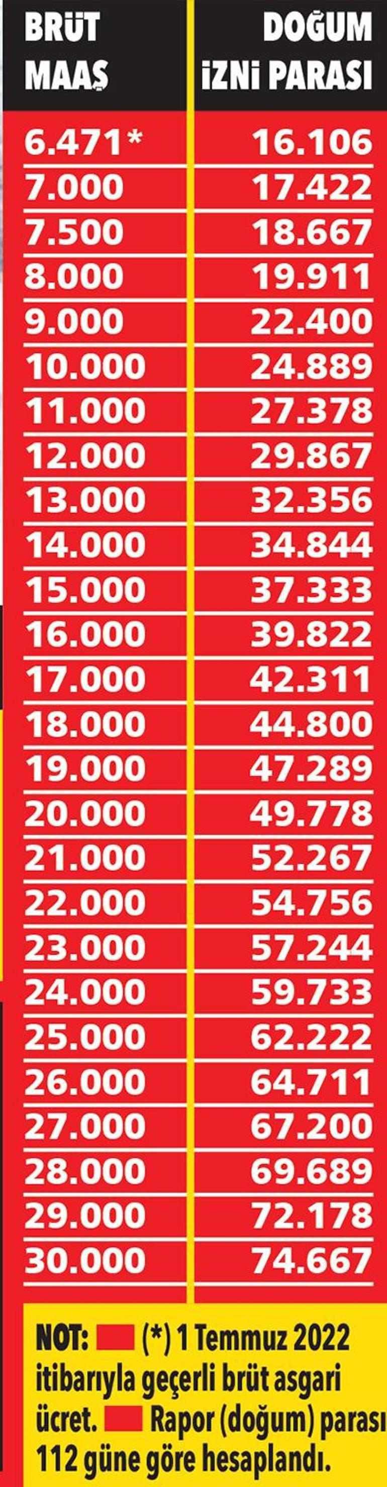 Doğum izni biten anneye devletten 16 bin lira