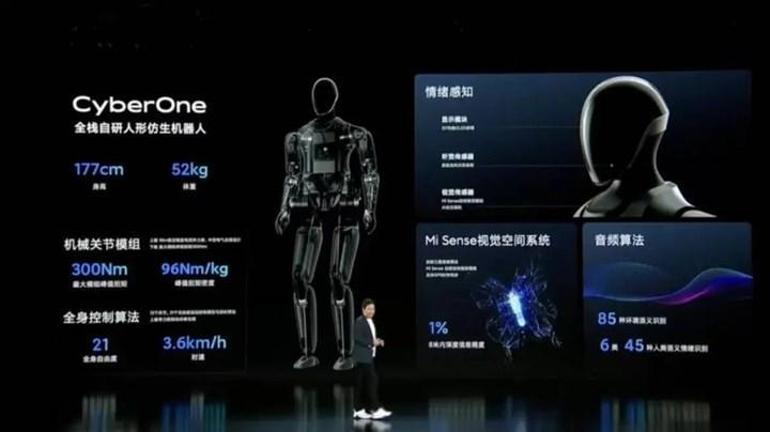 Xiaomi CyberOne adındaki ilk insansı robotunu duyurdu