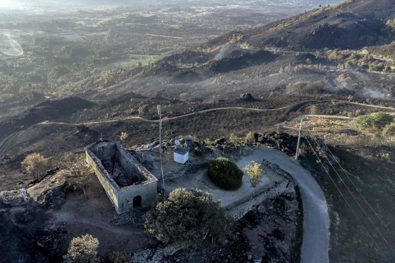 İspanyadaki yangında 19 bin hektar alan kül oldu
