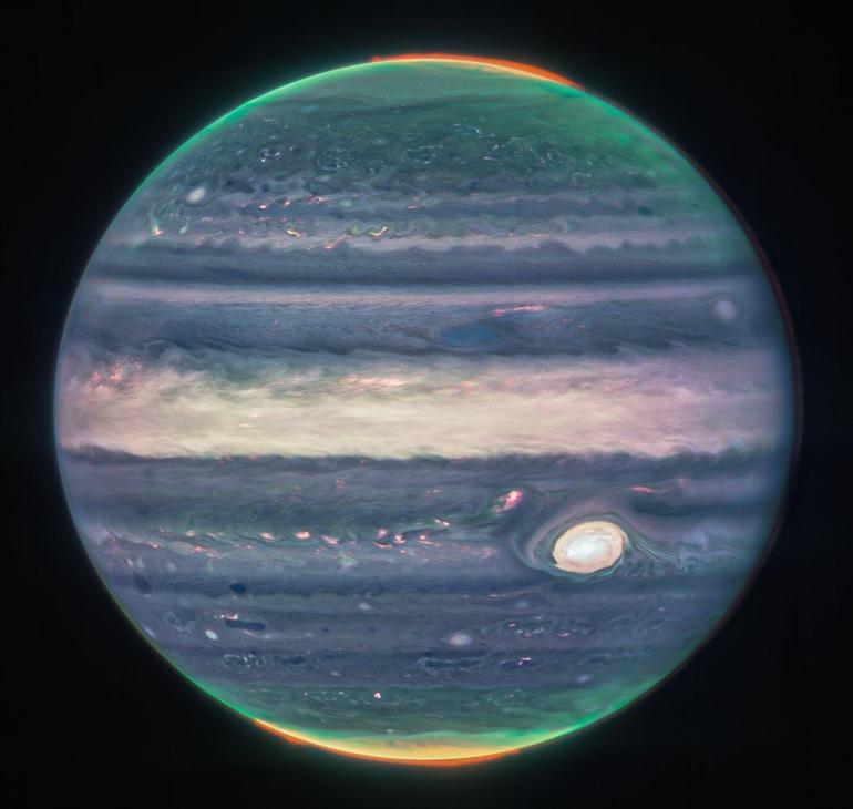 Jüpiterin en detaylı görseli yayınlandı