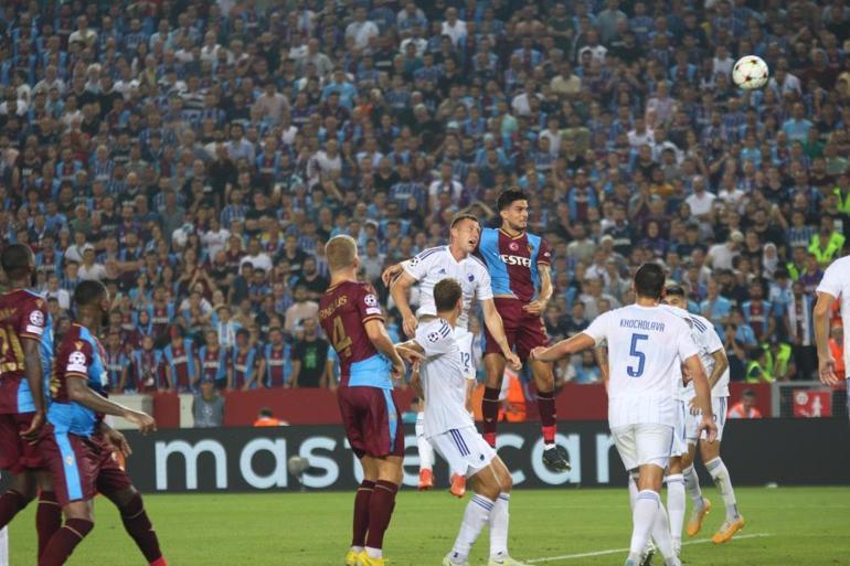 Trabzonspordan Şampiyonlar Ligine erken veda