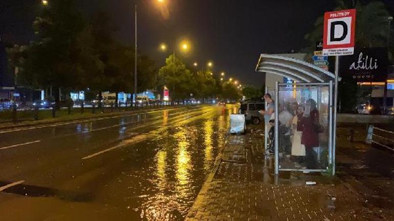 Samsun’da sağanak yaşamı olumsuz etkiledi