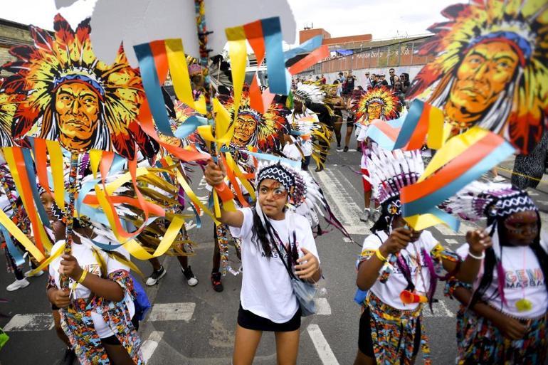 Notting Hill Karnavalı, 2 yılın ardından tekrar başladı