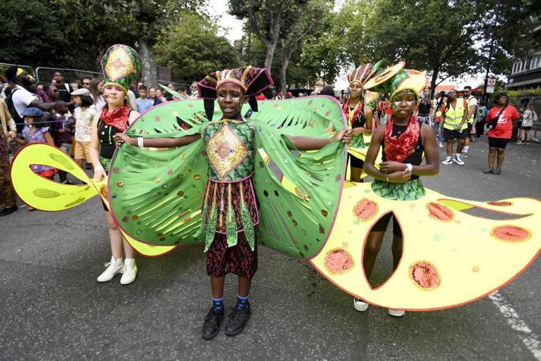 Notting Hill Karnavalı, 2 yılın ardından tekrar başladı