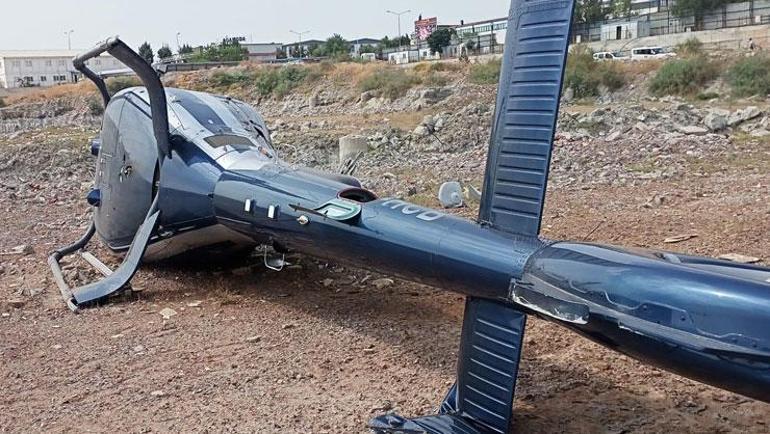 İzmir Çiğlide helikopter kazası Ekipler sevk edildi: Yaralılar var