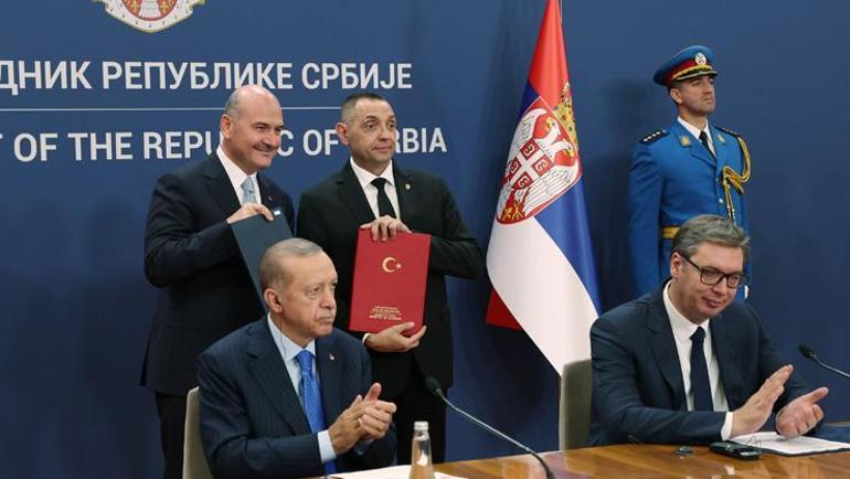 Cumhurbaşkanı Erdoğan, Sırbistanda açıkladı Kimlikle seyahat imkanı