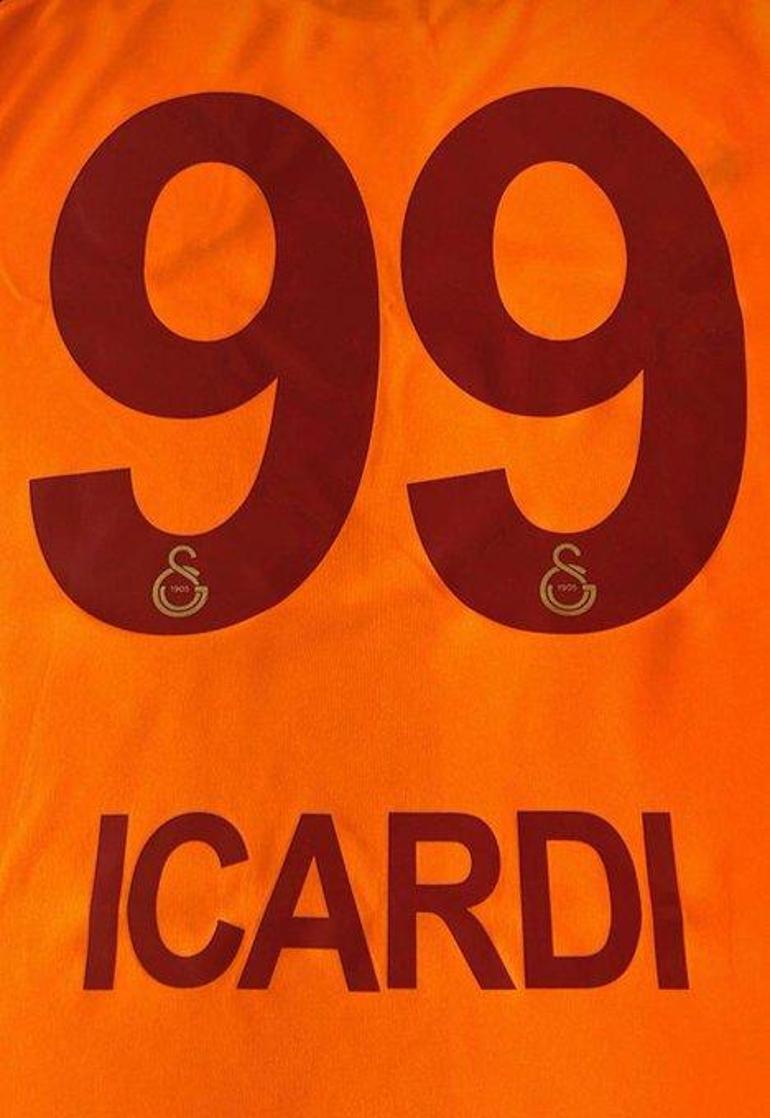 Galatasarayda Icardinin forma numarası belli oldu
