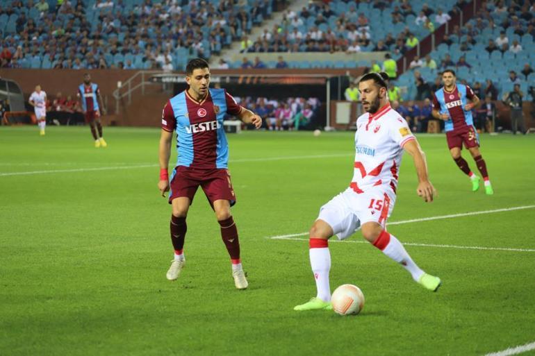 Trabzonspor sahasında Kızılyıldızı mağlup etti