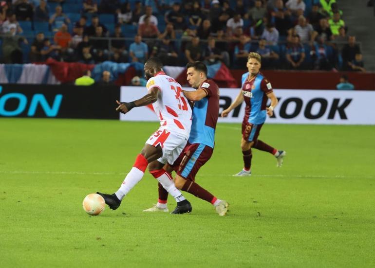 Trabzonspor sahasında Kızılyıldızı mağlup etti