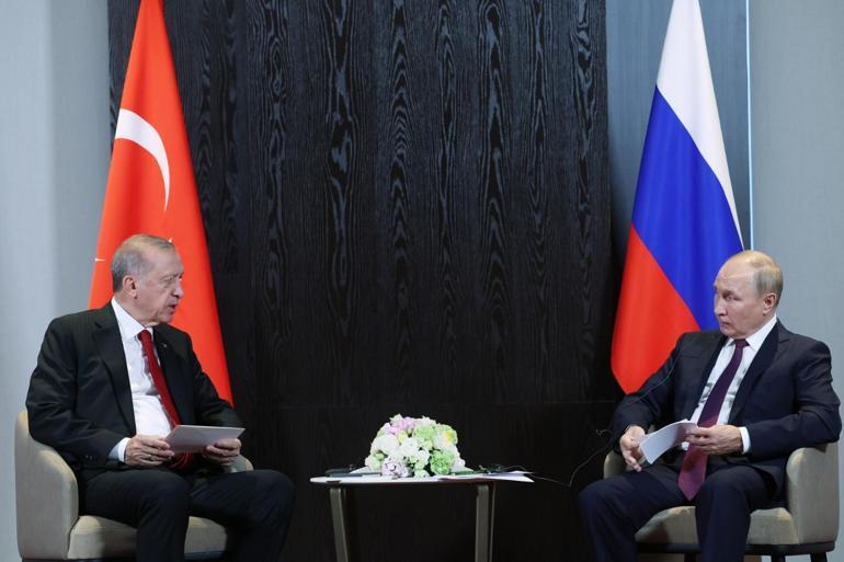Erdoğan - Putinden kritik görüşme: Rus gazının yüzde 25i Rubleyle ödenecek