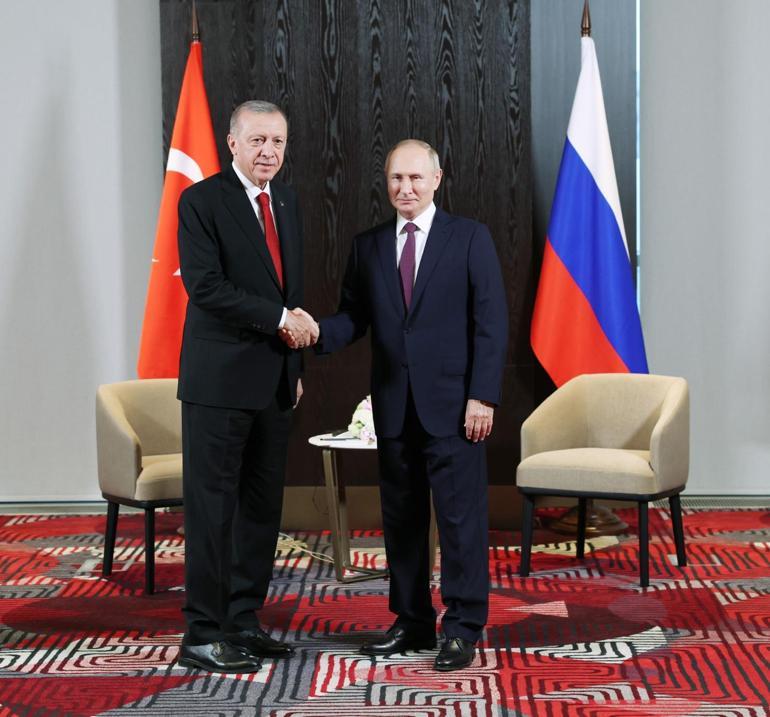 Erdoğan - Putinden kritik görüşme: Rus gazının yüzde 25i Rubleyle ödenecek