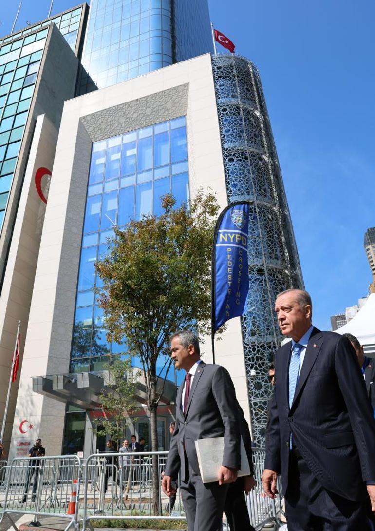 Cumhurbaşkanı Erdoğan, Türkevi’nden BM Genel Kurul Merkezi’ne geçti