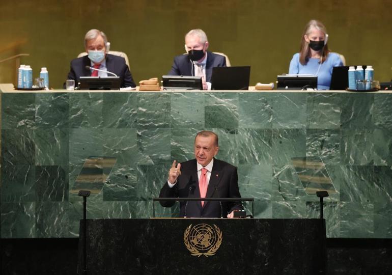 Cumhurbaşkanı Erdoğan: Dünyayı bir an önce KKTCyi tanımaya davet ediyorum