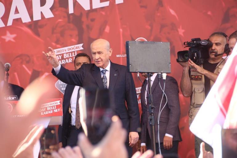 MHP lideri Bahçeli Erzurum mitinginde: Gakkoşlar Kılıçdaroğlu’na ders verdi