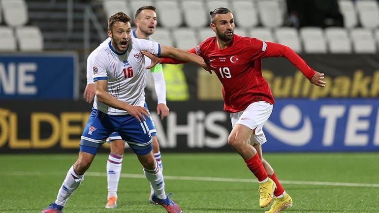 Türkiye, Faroe Adalarına 2-1 yenildi
