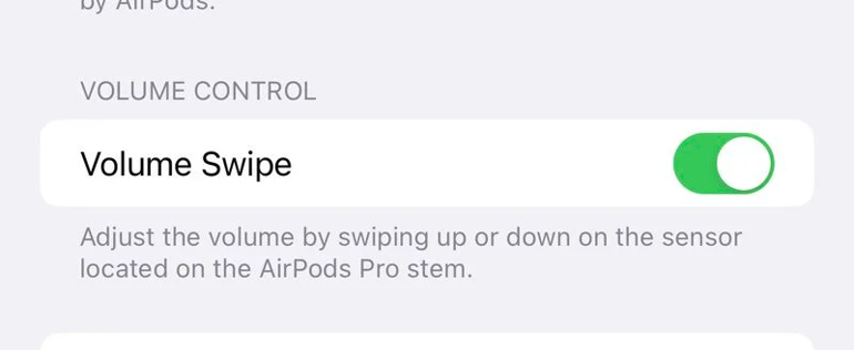 iOS 16.1 beta ile AirPods Pro 2’deki dokunmatik ses kontrolü devre dışı bırakılabiliyor