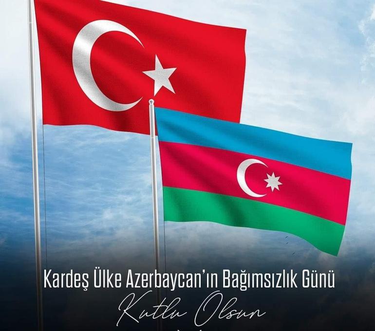 Azerbaycan Bağımsızlık Günü kutlama mesajları 18 Ekim Azerbaycan’ın Bağımsızlık Günü için Instagram, Facebook ve Whatsapp mesajları