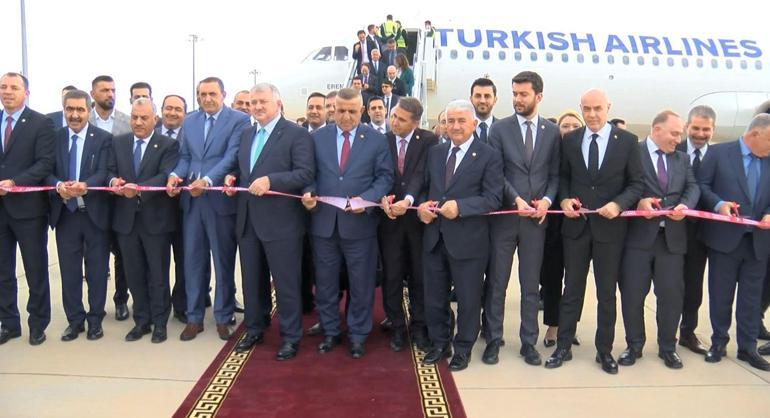Türkiyeden Kerküke ilk uçuş gerçekleşti