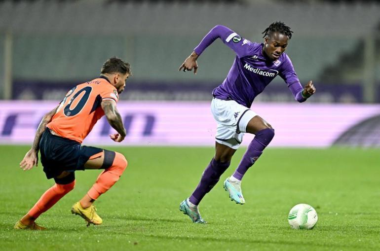 Başakşehir, deplasmanda Fiorentinaya 2-1 mağlup oldu