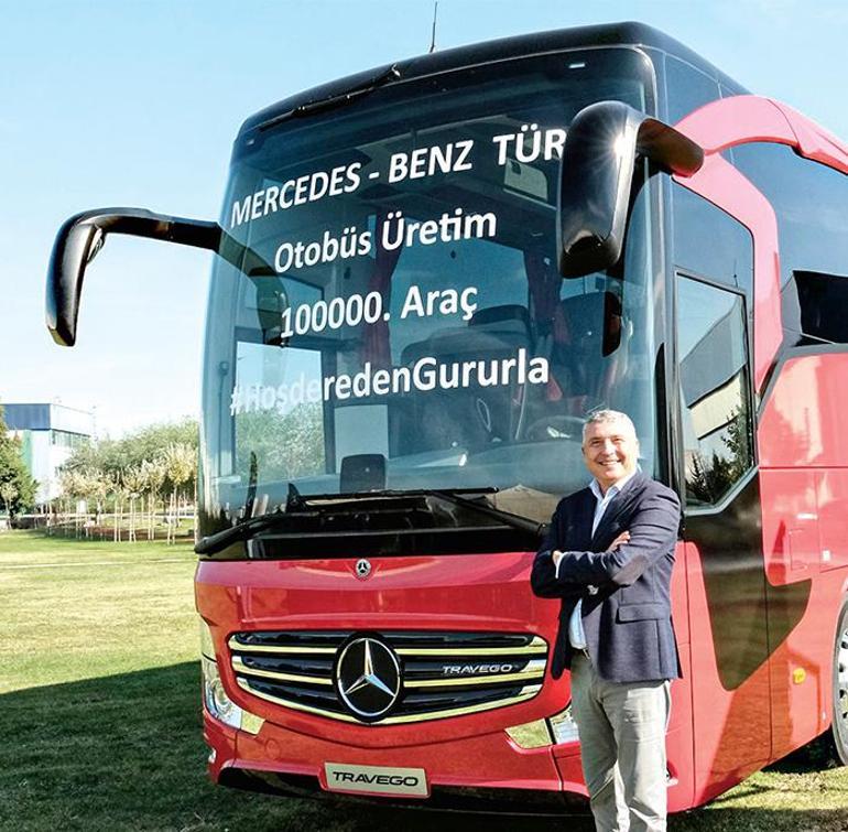 100 bininci otobüs üretildi
