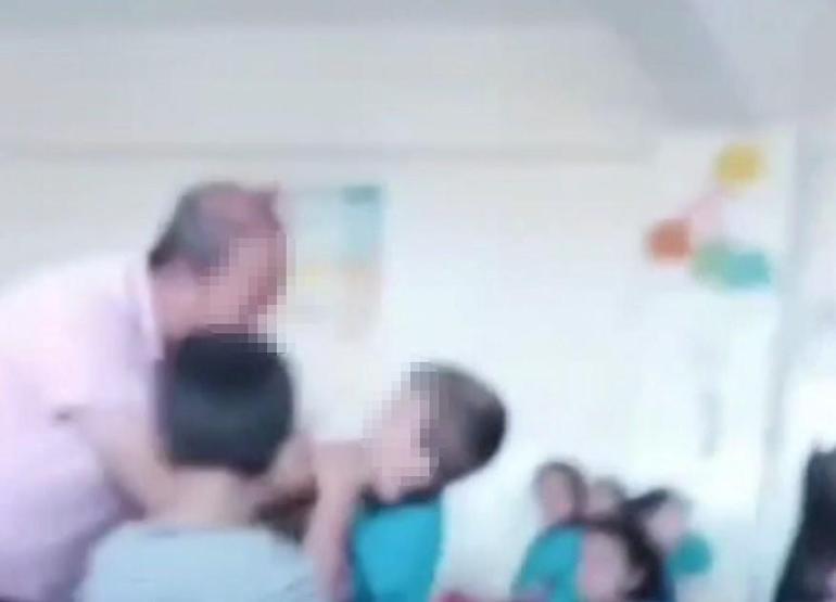 Gaziantepte ilkokulda skandal görüntüler Öğretmen açığa alındı