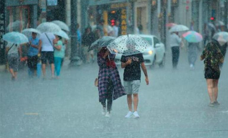 Günü ve saati belli oldu İstanbula sağanak yağış geliyor