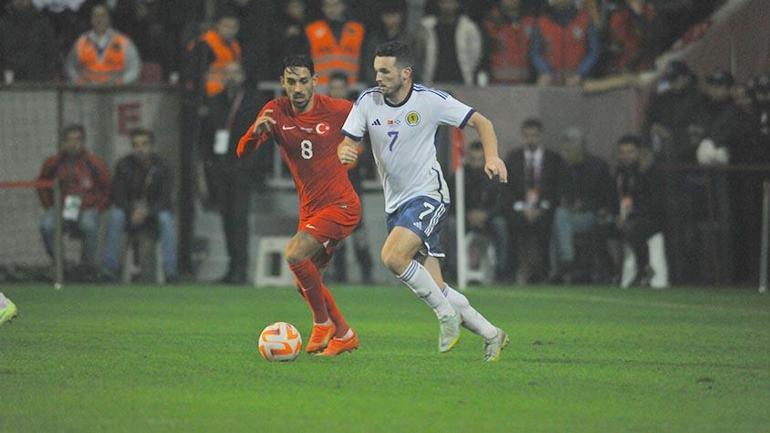 Türkiye, hazırlık maçında İskoçyayı 2-1 mağlup etti