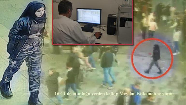 Teröristin Taksime gitmeden önceki görüntüsü ortaya çıktı Patlayıcıdaki sır da çözüldü