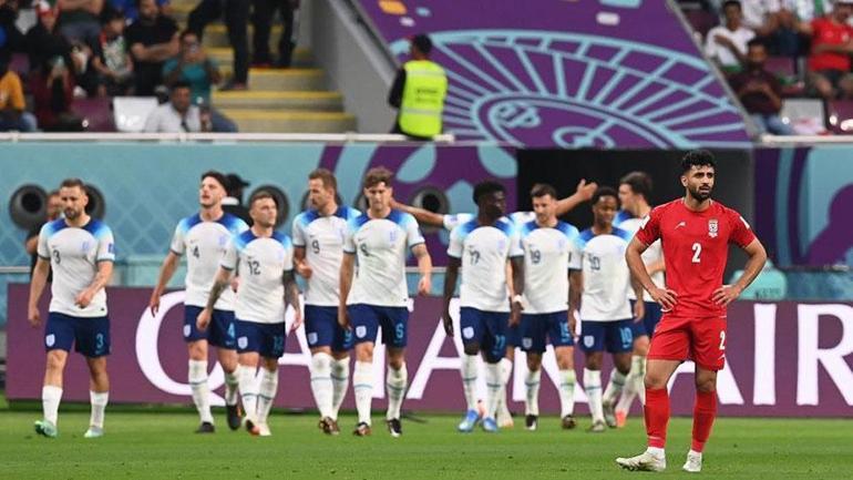 Dünya Kupası maçında İngiltere, İranı farklı yendi