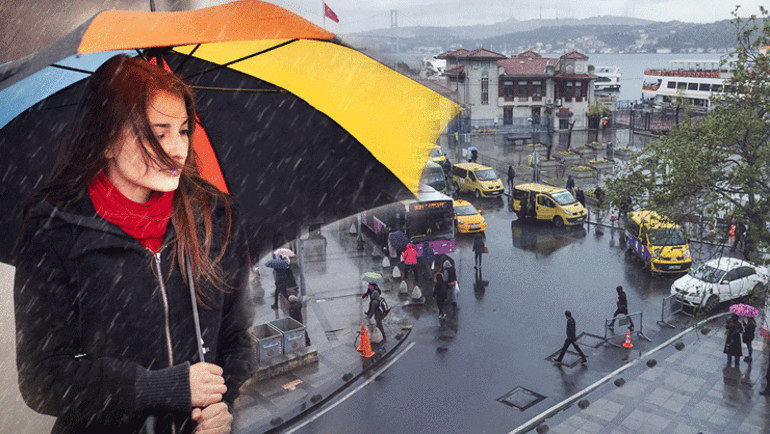 İstanbul dahil birçok il için Meteorolojiden hava durumu uyarısı Saat verildi