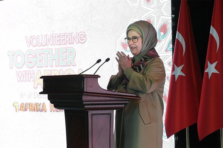 Emine Erdoğan, ‘Afrika Evi’ programına katıldı