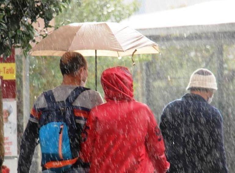 Meteorolojiden alarm Şehirleri sayıp uyardı: Kuvvetli yağış ve fırtına geliyor