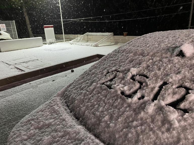 Meteoroloji uyarmıştı: Kar yağışı etkili olmaya başladı