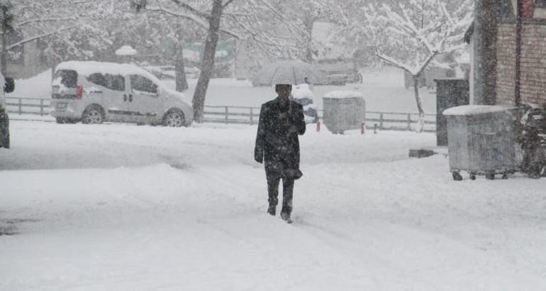 5 il için sarı kodlu kar yağışı uyarısı Meteoroloji tek tek saydı