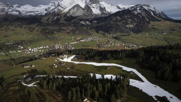 Avrupada kış, sıcak geçiyor Kayak merkezleri kapatıldı