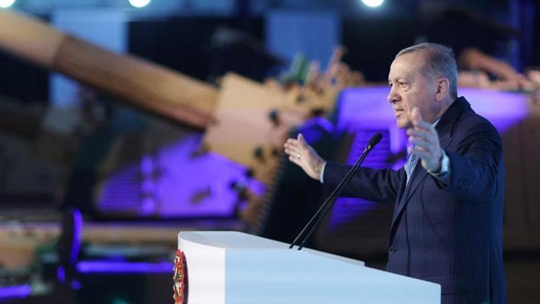Cumhurbaşkanı Erdoğandan savunma sanayiinde atılım vurgusu: 2023 müjdelerle dolu olacak
