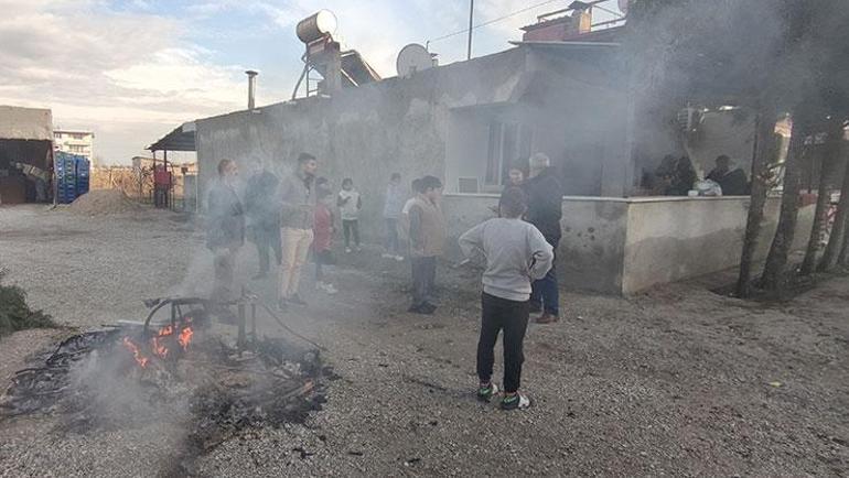 Korkudan içeri giremiyorlar Evde yaşanan olaylar duyanları hayrete düşürdü