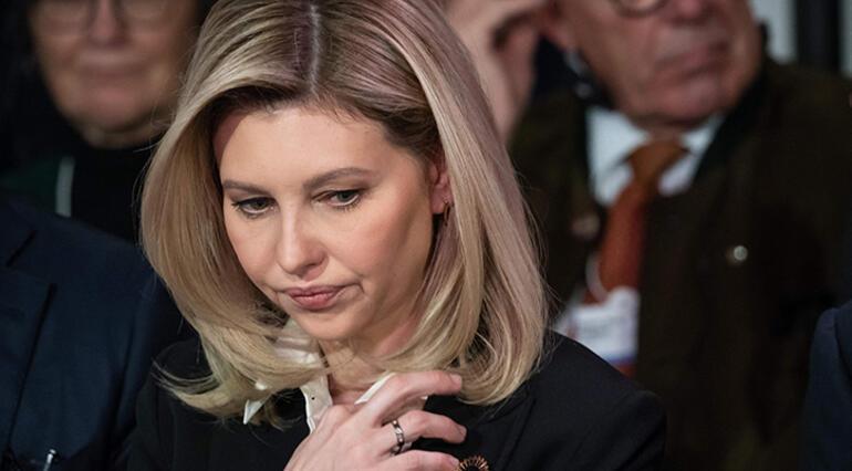 Ülkesindeki acı haberi alan Ukraynanın First Ladysi gözyaşlarına hakim olamadı
