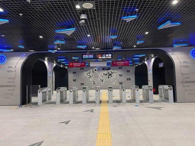 İstanbul Havalimanı Metrosu hizmete girdi Cumhurbaşkanı Erdoğan: 1 ay süreyle ücretsiz hizmet verecek