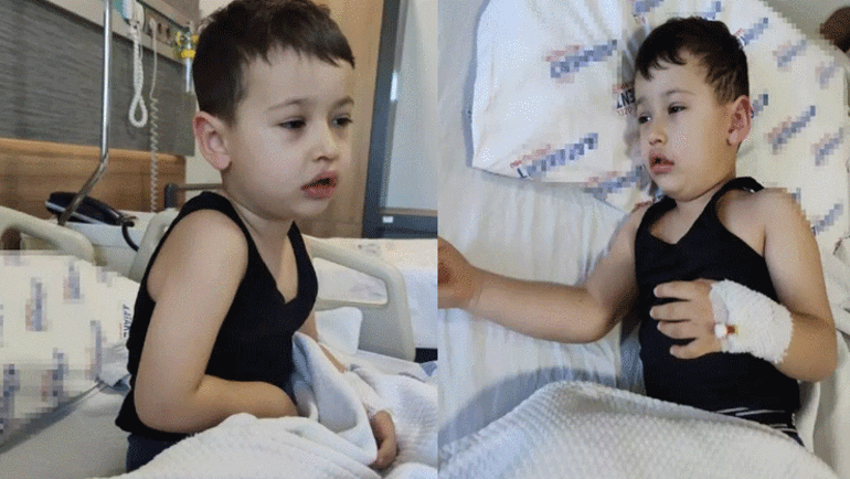 Bademciklerinin alınması için ameliyata giren çocuğun ailesine şok