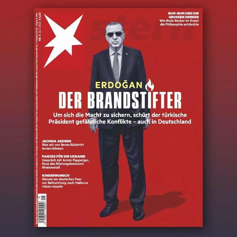 İngiliz ve ABD basınından sonra Alman Stern dergisinden skandal Erdoğan kapağı
