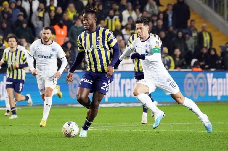 Fenerbahçe evinde çok farklı Kasımpaşaya 5 gol attı