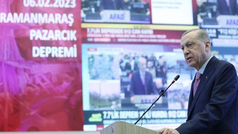 Kahramanmaraşta 7.7 büyüklüğünde deprem Cumhurbaşkanı Erdoğan son gelişmeleri duyurdu