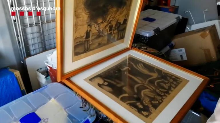 Salvador Dali’nin çalınan iki tablosu yeniden bulundu