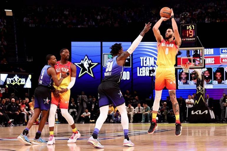 NBA All-Starda tarihi gece Sayı rekoru kırıldı